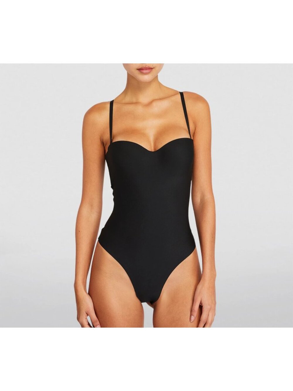 $138 NWT SKIMS BODY MOLDED UNDERWIRE BODYSUIT ONYX - MEDIUM